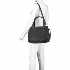 Shopper Heavy Pebble Split Shopper M Black, Farbe: schwarz, Marke: Liebeskind Berlin, EAN: 4058629056669, Abmessungen in cm: 33x26x12, Bild 3 von 7