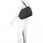 Shopper Heavy Pebble Split Shopper M Black, Farbe: schwarz, Marke: Liebeskind Berlin, EAN: 4058629056669, Abmessungen in cm: 33x26x12, Bild 6 von 7