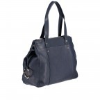 Shopper Heavy Pebble Split Shopper M Navy Blue, Farbe: blau/petrol, Marke: Liebeskind Berlin, EAN: 4058629056621, Abmessungen in cm: 33x26x12, Bild 2 von 7