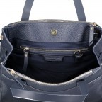 Shopper Heavy Pebble Split Shopper M Navy Blue, Farbe: blau/petrol, Marke: Liebeskind Berlin, EAN: 4058629056621, Abmessungen in cm: 33x26x12, Bild 4 von 7