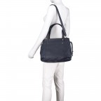 Shopper Heavy Pebble Split Shopper M String Grey, Farbe: cognac, Marke: Liebeskind Berlin, EAN: 4058629056652, Abmessungen in cm: 33x26x12, Bild 3 von 7