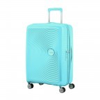 Trolley Soundbox 4-Rollen 67 cm Poolside Blue, Farbe: grün/oliv, Marke: American Tourister, EAN: 5400520057624, Abmessungen in cm: 46.5x67x29, Bild 1 von 8