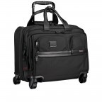 Pilotenkoffer Alpha 3 DLX 4 Wheel Laptop Brief Case Black, Farbe: schwarz, Marke: Tumi, EAN: 0742315471549, Abmessungen in cm: 44.5x39.5x25.5, Bild 3 von 10