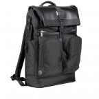 Rucksack Alpha Bravo London Rolltop Black, Farbe: schwarz, Marke: Tumi, EAN: 0742315395029, Abmessungen in cm: 36x49x15, Bild 2 von 8