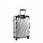 Koffer 19Degree International Carry On 4-Rollen 56 cm Silver, Farbe: metallic, Marke: Tumi, EAN: 0742315355221, Abmessungen in cm: 35.5x56x23, Bild 2 von 6