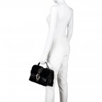 Handtasche Darsena Nero, Farbe: schwarz, Marke: Liu Jo, EAN: 8059599524659, Abmessungen in cm: 27x17x10, Bild 6 von 6