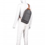 Tasche Cortina Lilia MVZ Grey, Farbe: grau, Marke: Joop!, EAN: 4053533650378, Abmessungen in cm: 18x34x7, Bild 4 von 7