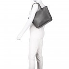 Handtasche Grano Helena MVZ Dark Grey, Farbe: grau, Marke: Joop!, EAN: 4053533656592, Abmessungen in cm: 26.5x26x12.5, Bild 6 von 8