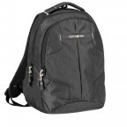 Rucksack Rewind Backpack S Black, Farbe: schwarz, Marke: Samsonite, EAN: 5414847681363, Abmessungen in cm: 28x38x19, Bild 3 von 9