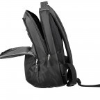 Rucksack Rewind Backpack S Black, Farbe: schwarz, Marke: Samsonite, EAN: 5414847681363, Abmessungen in cm: 28x38x19, Bild 8 von 9