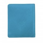Reisepasshülle Case mit RFID-Funktion Hellblau, Farbe: blau/petrol, Marke: Hausfelder Manufaktur, Abmessungen in cm: 11.5x14x1, Bild 3 von 3
