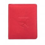 Reisepasshülle Case mit RFID-Funktion Rot, Farbe: rot/weinrot, Marke: Hausfelder Manufaktur, Abmessungen in cm: 11.5x14x1, Bild 1 von 3