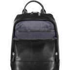 Rucksack Vetra Silas MVZ Black, Farbe: schwarz, Marke: Joop!, EAN: 4053533570669, Abmessungen in cm: 30x38x18, Bild 5 von 7