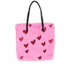 Shopper Happy Fur 990 Heart Heart, Farbe: rosa/pink, Marke: Stuff Maker, EAN: 4251578300016, Abmessungen in cm: 36x38x7, Bild 1 von 5