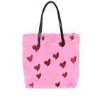Shopper Happy Fur 990 Heart Heart, Farbe: rosa/pink, Marke: Stuff Maker, EAN: 4251578300016, Abmessungen in cm: 36x38x7, Bild 4 von 5