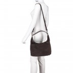 Tasche Suede Grey, Farbe: grau, Marke: Abro, EAN: 4057169816924, Abmessungen in cm: 30x30x12, Bild 3 von 7