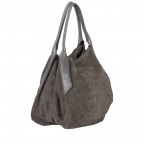 Shopper Suede Grey, Farbe: grau, Marke: Abro, EAN: 4057169825469, Abmessungen in cm: 35x29x11, Bild 2 von 6