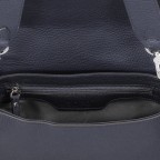 Schultertasche Adria Navy, Farbe: blau/petrol, Marke: Abro, EAN: 4057169814487, Abmessungen in cm: 23x16x10, Bild 4 von 5