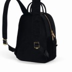 Rucksack Nova Mini Cord Volumen 9 Liter Black, Farbe: schwarz, Marke: Herschel, EAN: 0828432227815, Abmessungen in cm: 20x28x12, Bild 4 von 4