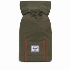 Rucksack Retreat Volumen 18 Liter Ivy Green Slub Tan, Farbe: grün/oliv, Marke: Herschel, EAN: 0828432229826, Bild 3 von 5