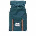 Rucksack Retreat Volumen 18 Liter Deep Teal Tan Synthetic, Farbe: blau/petrol, Marke: Herschel, EAN: 0828432211821, Bild 3 von 5