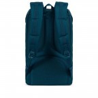 Rucksack Little America Volumen 23 Liter Deep Teal Tan, Farbe: blau/petrol, Marke: Herschel, EAN: 0828432210503, Abmessungen in cm: 28x50x17, Bild 4 von 4