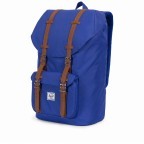Rucksack Little America Volumen 23 Liter Deep Ultramarine Tan, Farbe: blau/petrol, Marke: Herschel, EAN: 0828432227983, Abmessungen in cm: 28x50x17, Bild 2 von 4