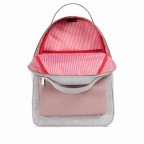 Rucksack Nova Mid Volumen 20 Liter Light Grey Crosshatch Rose, Farbe: grau, Marke: Herschel, EAN: 0828432227716, Abmessungen in cm: 38x42x13, Bild 3 von 5
