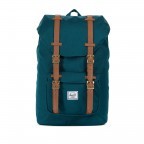 Rucksack Little America Medium Volumen 14 Liter Deep Teal, Farbe: blau/petrol, Marke: Herschel, EAN: 0828432210855, Abmessungen in cm: 28x43x12, Bild 1 von 4
