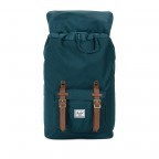 Rucksack Little America Medium Volumen 14 Liter Deep Teal, Farbe: blau/petrol, Marke: Herschel, EAN: 0828432210855, Abmessungen in cm: 28x43x12, Bild 3 von 4