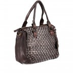 Handtasche Soft-Weaving Fanny B3.4833 Metallic Bronze, Farbe: metallic, Marke: Harbour 2nd, EAN: 4046478032934, Abmessungen in cm: 30x25x10, Bild 2 von 6
