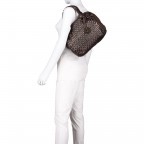 Handtasche Soft-Weaving Fanny B3.4833 Metallic Bronze, Farbe: metallic, Marke: Harbour 2nd, EAN: 4046478032934, Abmessungen in cm: 30x25x10, Bild 5 von 6