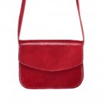 Umhängetasche Toscana Rot, Farbe: rot/weinrot, Marke: Hausfelder Manufaktur, EAN: 4065646000025, Abmessungen in cm: 19x14x10, Bild 1 von 6