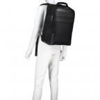 Rucksack Spectrolite 2.0 Backpack 17.3 Zoll erweiterbar Black, Farbe: schwarz, Marke: Samsonite, EAN: 5414847825699, Abmessungen in cm: 36x50.5x30, Bild 5 von 9