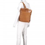 Rucksack Grandma's Luxury Club Mrs. Pear Pie Caramel, Farbe: cognac, Marke: Aunts & Uncles, EAN: 4250394937512, Abmessungen in cm: 34x31x11, Bild 8 von 8