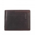 Geldbörse Poplar Billfold H7 Dark Brown, Farbe: braun, Marke: Strellson, EAN: 4053533689828, Abmessungen in cm: 12x9.5x2, Bild 1 von 4
