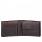 Geldbörse Poplar Billfold H7 Dark Brown, Farbe: braun, Marke: Strellson, EAN: 4053533689828, Abmessungen in cm: 12x9.5x2, Bild 2 von 4