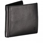 Geldbörse Black, Farbe: schwarz, Marke: Hausfelder Manufaktur, EAN: 4065646011656, Abmessungen in cm: 12x10x2, Bild 2 von 4