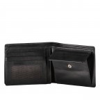 Geldbörse Black, Farbe: schwarz, Marke: Hausfelder Manufaktur, EAN: 4065646011656, Abmessungen in cm: 12x10x2, Bild 4 von 4