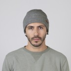 Mütze Wilbert mit Umschlag Dark Heather, Farbe: anthrazit, Marke: Barts, EAN: 8717457588105, Bild 2 von 3