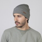 Mütze Wilbert mit Umschlag Dark Heather, Farbe: anthrazit, Marke: Barts, EAN: 8717457588105, Bild 3 von 3