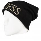Mütze mit Schriftzug Größe L Black, Farbe: schwarz, Marke: Guess, EAN: 7620207938369, Bild 2 von 2