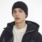 Mütze Essential Flag Beanie Space Blue, Farbe: blau/petrol, Marke: Tommy Hilfiger, EAN: 8720641982931, Bild 3 von 3