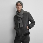 Mütze und Schal Metaverse zweiteiliges Geschenkset Medium Grey, Farbe: grau, Marke: Boss, EAN: 4063538780185, Abmessungen in cm: 30x180x0.5, Bild 3 von 4