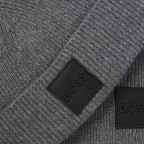 Mütze und Schal Metaverse zweiteiliges Geschenkset Medium Grey, Farbe: grau, Marke: Boss, EAN: 4063538780185, Abmessungen in cm: 30x180x0.5, Bild 2 von 4