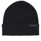 Mütze Uptown Wool Beanie, Farbe: schwarz, grau, blau/petrol, Marke: Tommy Hilfiger, Bild 1 von 3