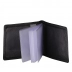 Kartenetui Nappa mit RFID-Schutz Schwarz, Farbe: schwarz, Marke: Hausfelder Manufaktur, EAN: 4065646008373, Abmessungen in cm: 10x7.5x0.8, Bild 4 von 4