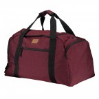 Reisetasche T1-RT34-M-TT Größe M Bordo Two Tone Cognac, Farbe: rot/weinrot, Marke: Franky, Abmessungen in cm: 50x33x30, Bild 2 von 2