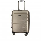 Koffer PP9 55 cm Prosecco Metallic, Farbe: metallic, Marke: Franky, EAN: 4250346094607, Abmessungen in cm: 40x55x20, Bild 2 von 8