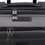 Koffer PP9 mit separatem Bürofach 55 cm Grey Metallic, Farbe: metallic, Marke: Franky, EAN: 4251672714429, Abmessungen in cm: 40x55x23, Bild 10 von 11